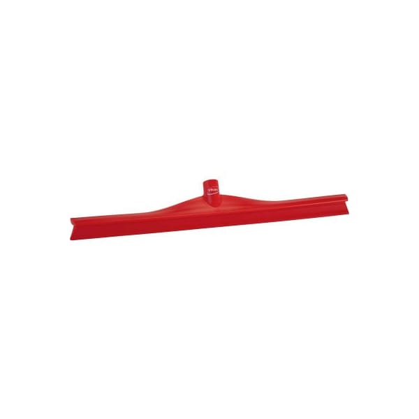 Vikan 24in Single Blade Ultra Hygiene Squeegee, Red